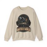 Checkmate From Another World Sweatshirt - Alien vs Human Chess Graphic Crewneck
