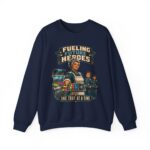 Lunch Lady Tribute Crewneck Sweatshirt — "Fueling Future Heroes: One Tray at a Time"
