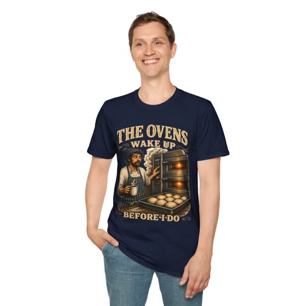 Baker's Tee — "The Ovens Wake Up Before I Do" Graphic T-Shirt