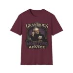Grandpa T-Shirt — “The Grandkids Call Me When the Monsters Need Advice” Vintage Grandpa Tee