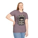 Witchy Knitting T-Shirt — "My Yarn Matches My Soul"