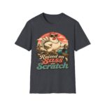 Chicken T-Shirt — "Raised on Sass & Scratch" Vintage Farmhouse Tee