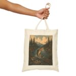 Trout River Vintage Art Tote