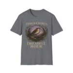 Dawn Chorus Bird T-Shirt — 'Dreadful Hour' Vintage Nature Tee