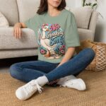 No Honking Sorry Goose T-Shirt — Retro Floral Graphic Tee