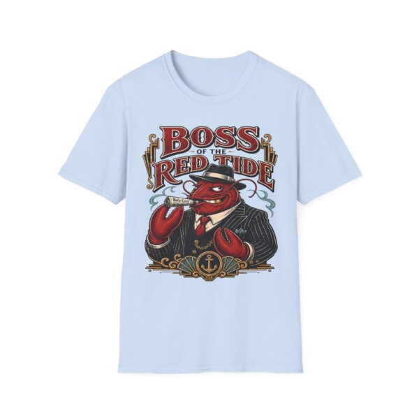T-Shirt — "Boss of the Red Tide" Vintage Lobster Graphic Tee
