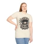 Witchy Knitting T-Shirt — "My Yarn Matches My Soul"