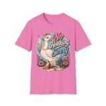 No Honking Sorry Goose T-Shirt — Retro Floral Graphic Tee