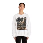 Crewneck Sweatshirt — "Serving Sunny-Side Up on the Dark Side" Alien Chef Graphic