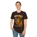 Deep Space Soup Counter T‑Shirt — Alien Diner Retro Sci‑Fi Tee