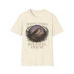 Dawn Chorus Bird T-Shirt — 'Dreadful Hour' Vintage Nature Tee