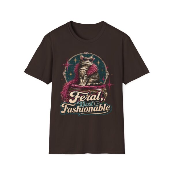 Feral But Fashionable Cat Tee