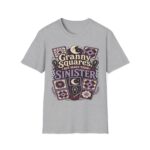 Granny Squares But Make Them Sinister T-Shirt — Gothic Crochet Retro Tee