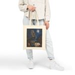 Mystic Owl & Moon Canvas Tote — Nightbook Illustration