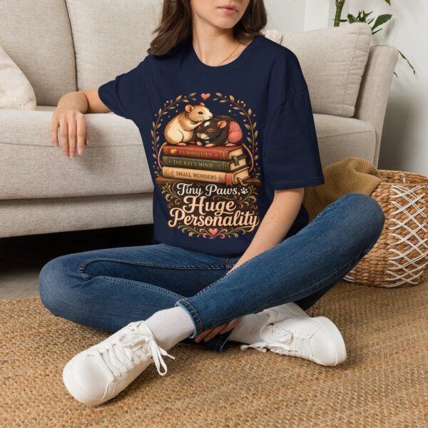 Rat Lover T-Shirt — "Tiny Paws, Huge Personality" Cute Pet Rat Tee