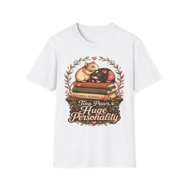 Rat Lover T-Shirt — "Tiny Paws, Huge Personality" Cute Pet Rat Tee