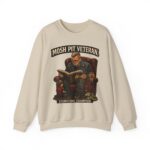 Mosh Pit Veteran Crewneck Sweatshirt — "Storytime Champion" Concert-Scene Pullover