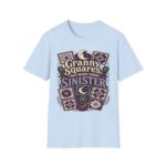 Granny Squares But Make Them Sinister T-Shirt — Gothic Crochet Retro Tee