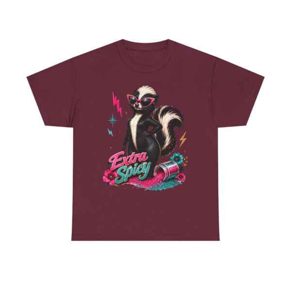 Extra Spicy Skunk T-Shirt – Retro Cute Graphic Tee