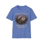 Dawn Chorus Bird T-Shirt — 'Dreadful Hour' Vintage Nature Tee