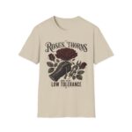 Roses, Thorns Tee — Vintage Rose Graphic T-Shirt