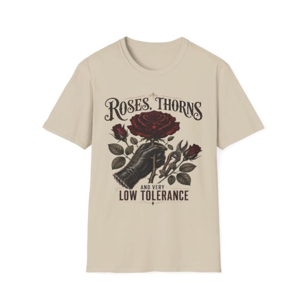 Roses, Thorns Tee — Vintage Rose Graphic T-Shirt