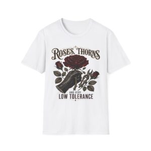 Roses, Thorns Tee — Vintage Rose Graphic T-Shirt