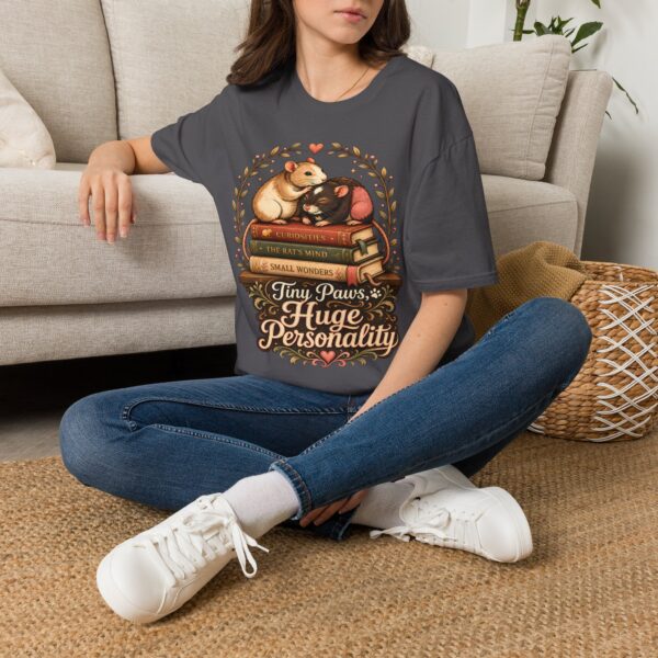 Rat Lover T-Shirt — "Tiny Paws, Huge Personality" Cute Pet Rat Tee
