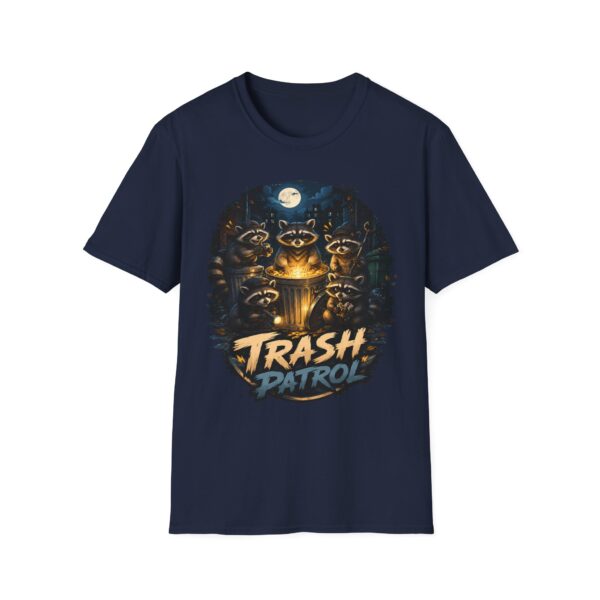 Trash Patrol Raccoon Tee — Nighttime Crew Graphic T-Shirt