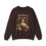 Duck Gardening Sweatshirt — "Feathered and Flourishing" Cozy Crewneck