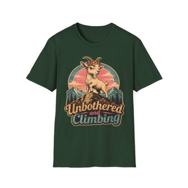 Unbothered and Climbing Goat Mountain T-Shirt