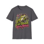 Cute Frog Tee — "Cold-Blooded, Warm Attitude" Sunglasses Lizard T-Shirt