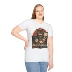 Barely Awake Office Cat T-Shirt — Funny Grumpy Cat Coffee Work Shirt