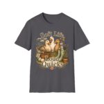 T-Shirt — "Soft Life, Loud Quacks" Cute Duck Graphic Tee one dramatic duck standing in shallow pond water with cattails, ripples, reeds, and a slightly judgmental expression. Give the duck a...