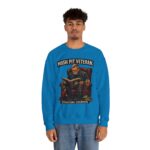 Mosh Pit Veteran Crewneck Sweatshirt — "Storytime Champion" Concert-Scene Pullover