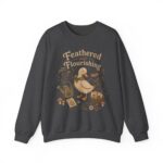 Duck Gardening Sweatshirt — "Feathered and Flourishing" Cozy Crewneck
