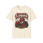 T-Shirt — "Boss of the Red Tide" Vintage Lobster Graphic Tee