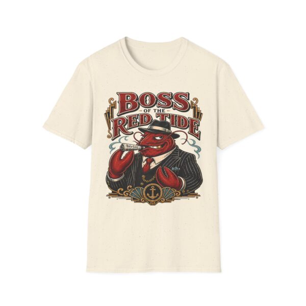 T-Shirt — "Boss of the Red Tide" Vintage Lobster Graphic Tee