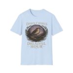 Dawn Chorus Bird T-Shirt — 'Dreadful Hour' Vintage Nature Tee