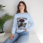 Crewneck Sweatshirt - Roses, Thorns and Very Low Tolerance Graphic