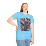 Granny Squares But Make Them Sinister T-Shirt — Gothic Crochet Retro Tee