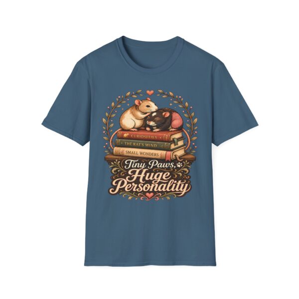 Rat Lover T-Shirt — "Tiny Paws, Huge Personality" Cute Pet Rat Tee
