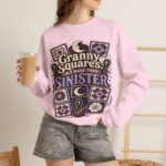 Granny Squares But Make Them Sinister Crewneck Sweatshirt