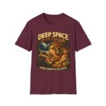 Deep Space Soup Counter T‑Shirt — Alien Diner Retro Sci‑Fi Tee