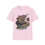 Comet Cafe T-Shirt — Retro Space Diner Graphic Tee ("Open 24/7")