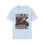 Dead Serious About This Hobby Skeleton Crochet Tee