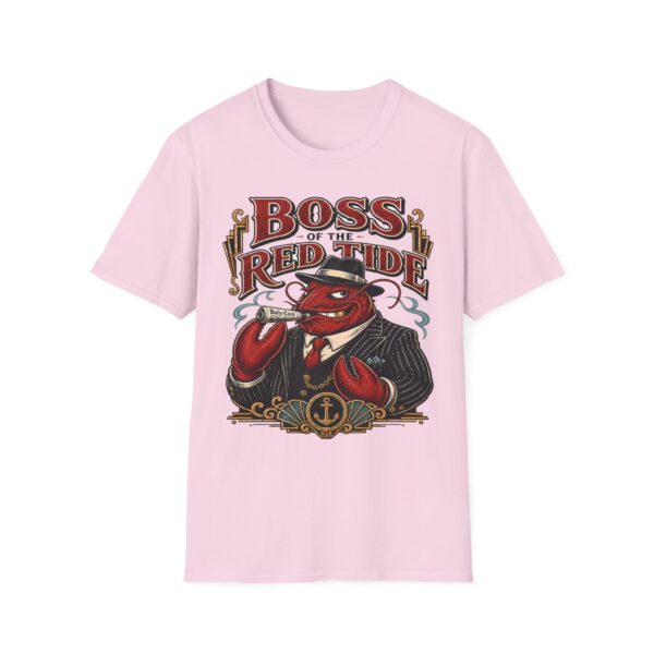 T-Shirt — "Boss of the Red Tide" Vintage Lobster Graphic Tee