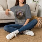 Dawn Chorus Bird T-Shirt — 'Dreadful Hour' Vintage Nature Tee