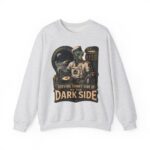 Crewneck Sweatshirt — "Serving Sunny-Side Up on the Dark Side" Alien Chef Graphic