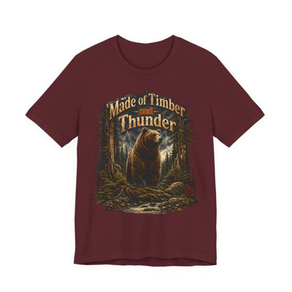 Made of Timber and Thunder Bear T-Shirt